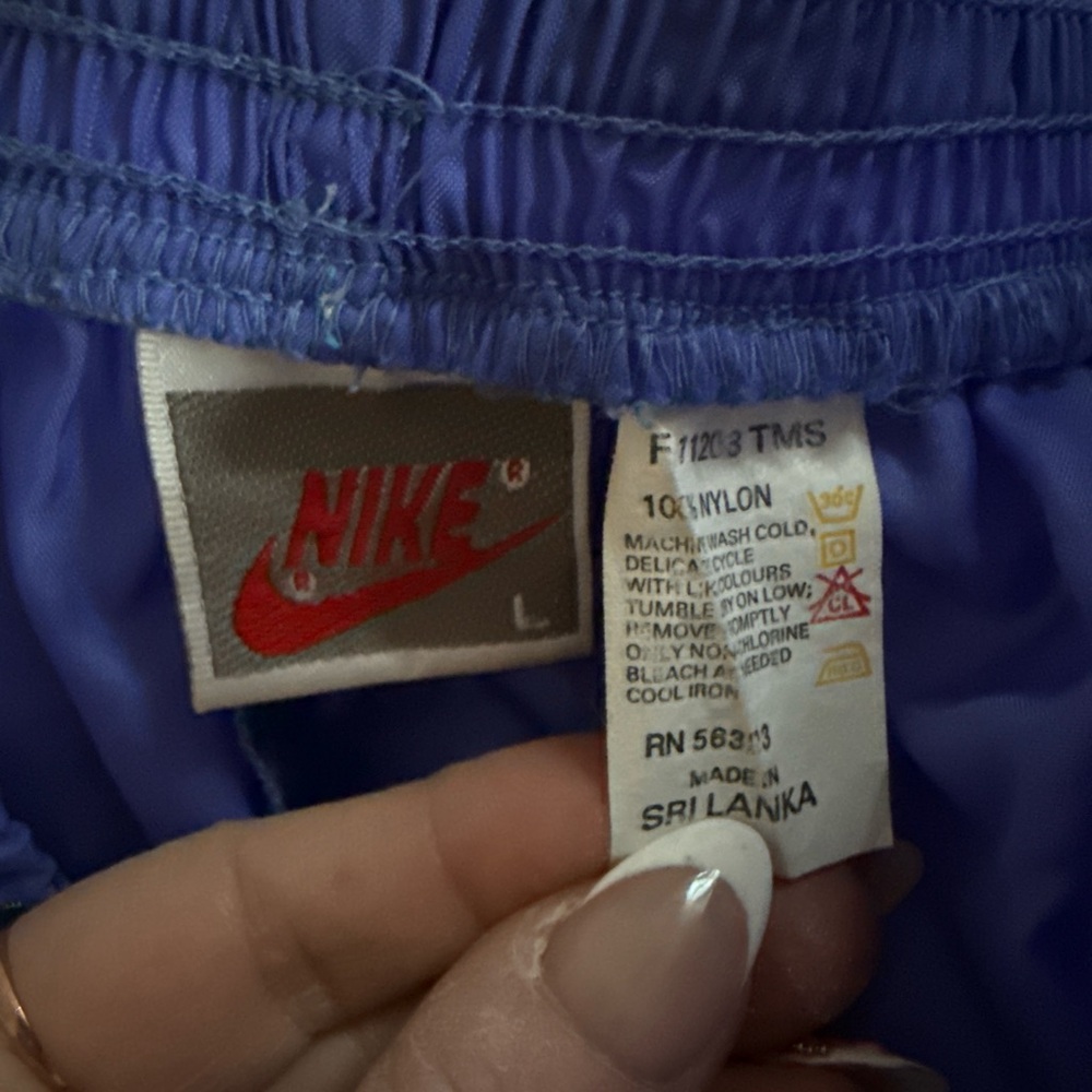 Nike Blue Joggers with Teal Accents - Picture 5 of 8